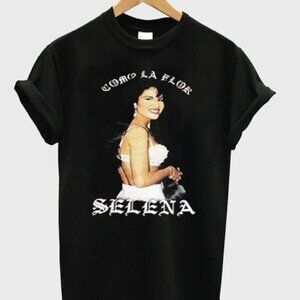 Selena Quintanilla Como La Flor T-Shirt Latin Music Singer Fan Gift Graphic 79